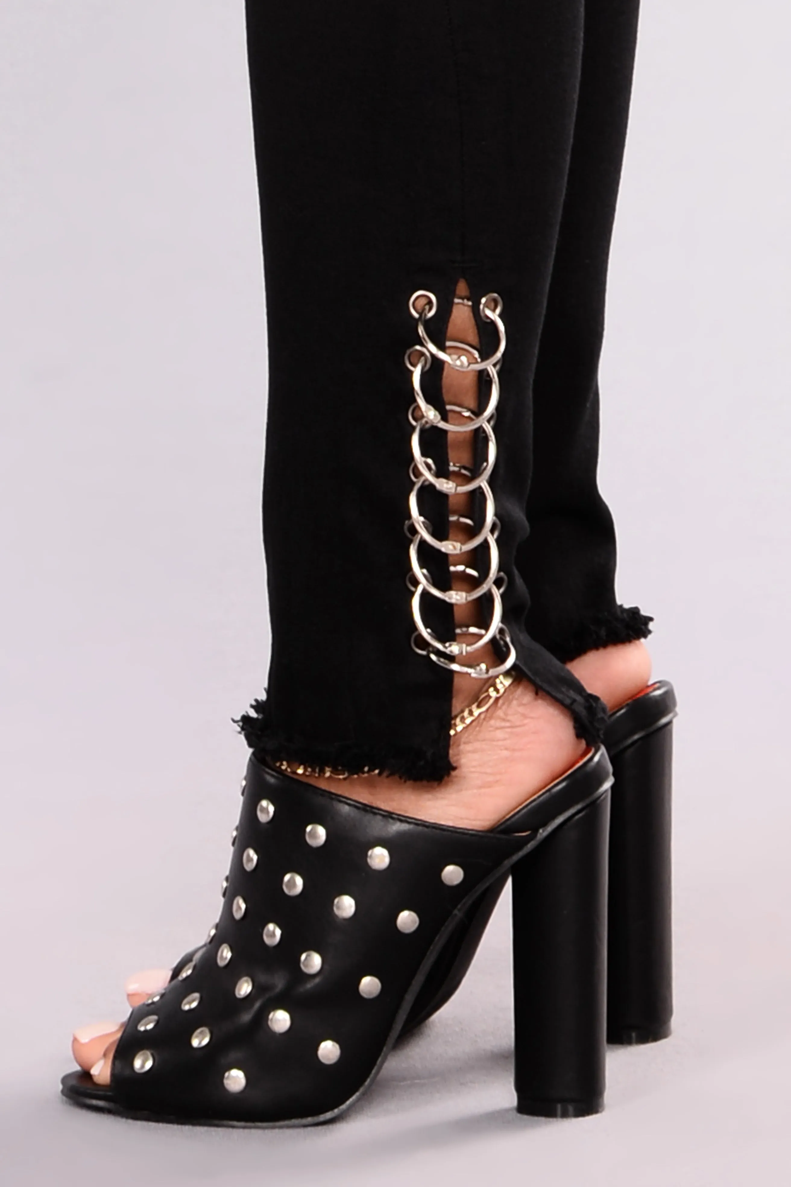 Abree High Rise Jeans - Black