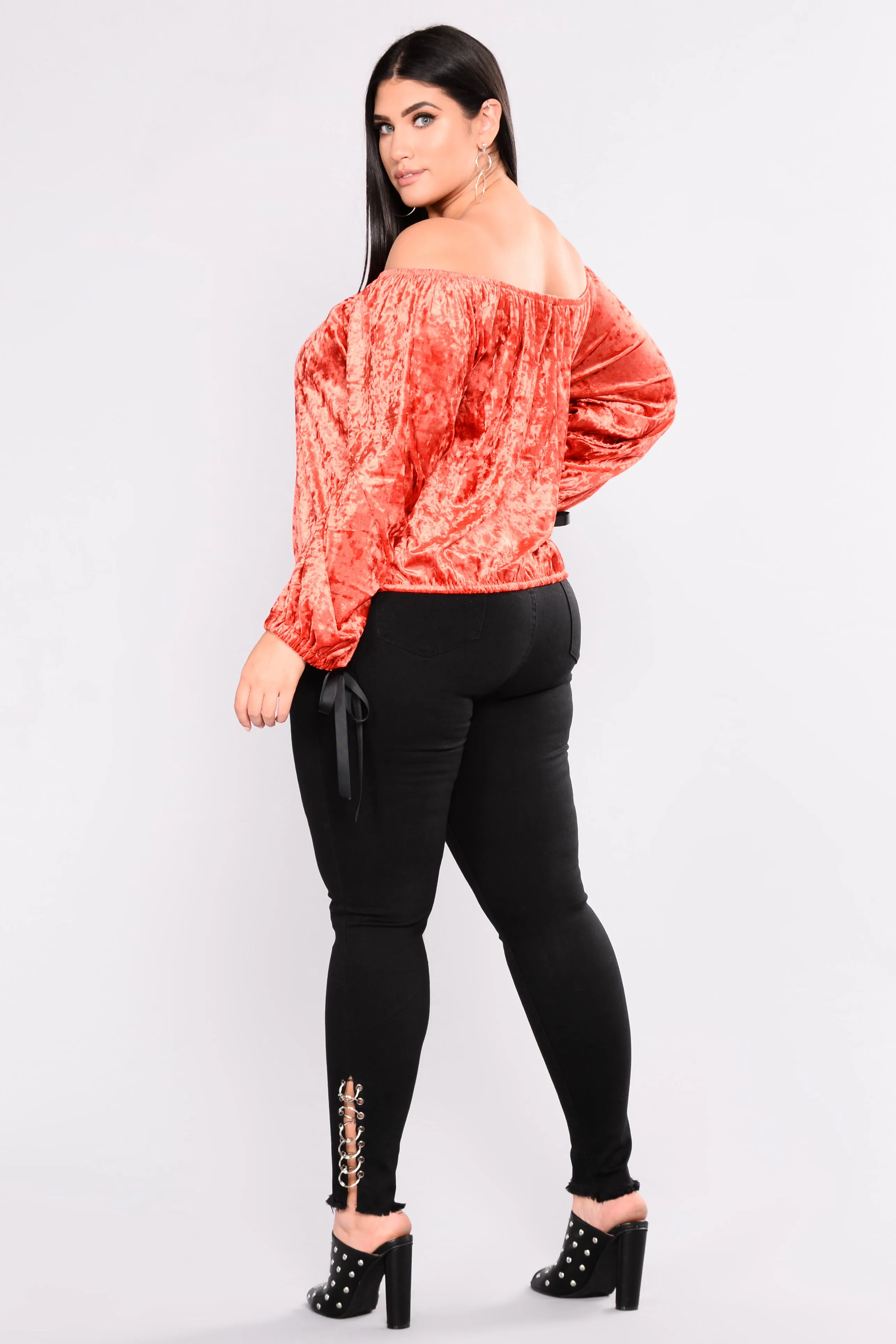 Abree High Rise Jeans - Black