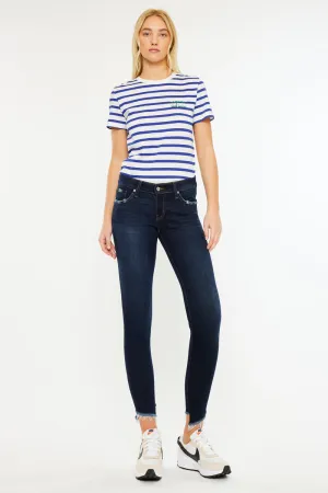 Alexa Low Rise Ankle Skinny Jeans