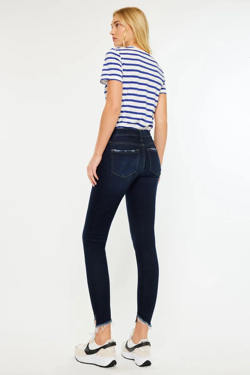 Alexa Low Rise Ankle Skinny Jeans