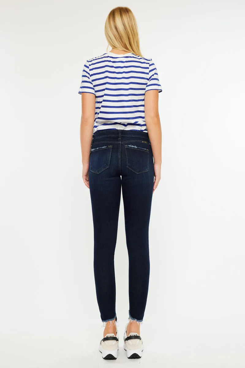 Alexa Low Rise Ankle Skinny Jeans