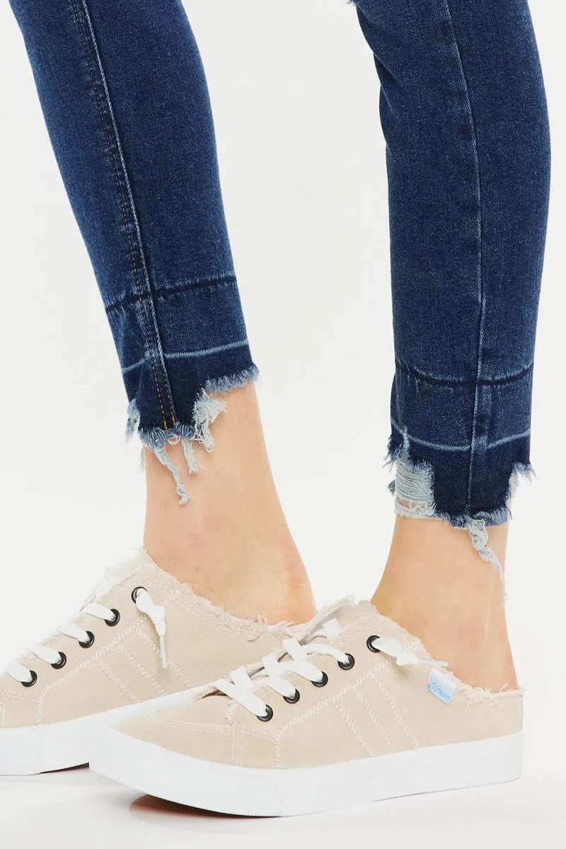 Angelise High Rise Ankle Skinny Jeans