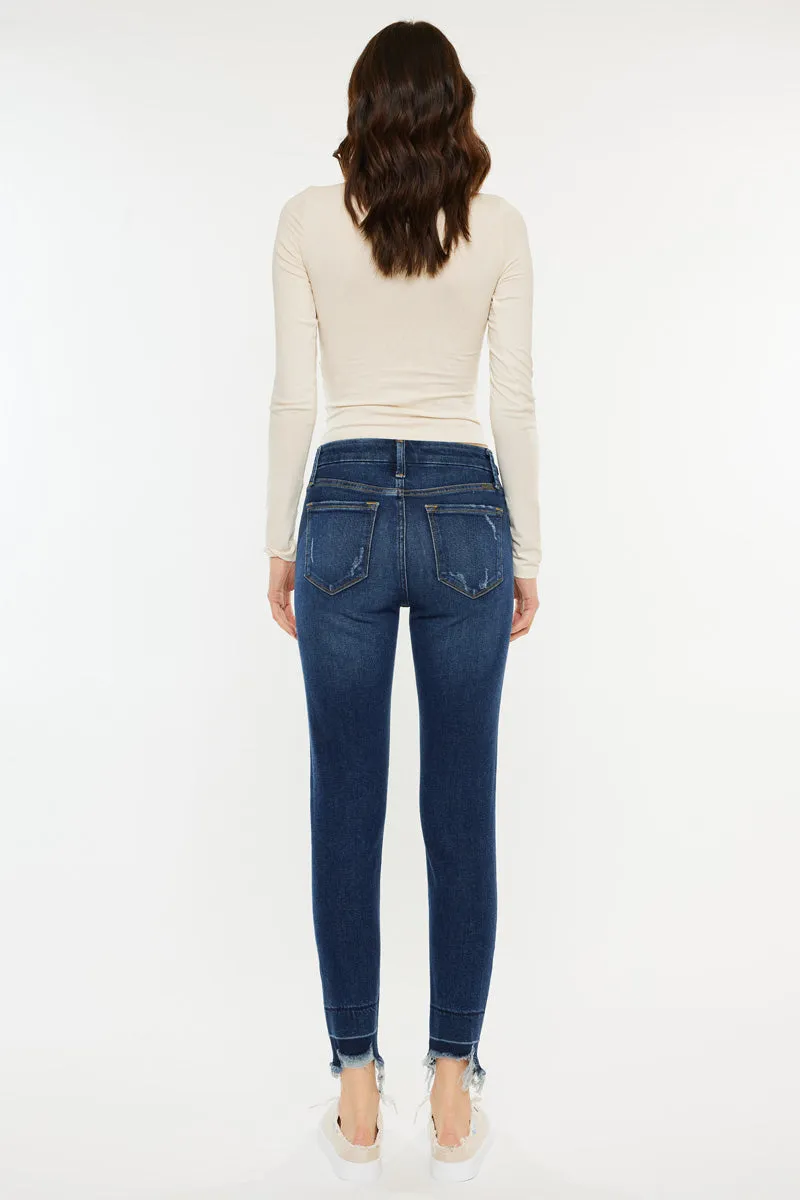 Angelise High Rise Ankle Skinny Jeans