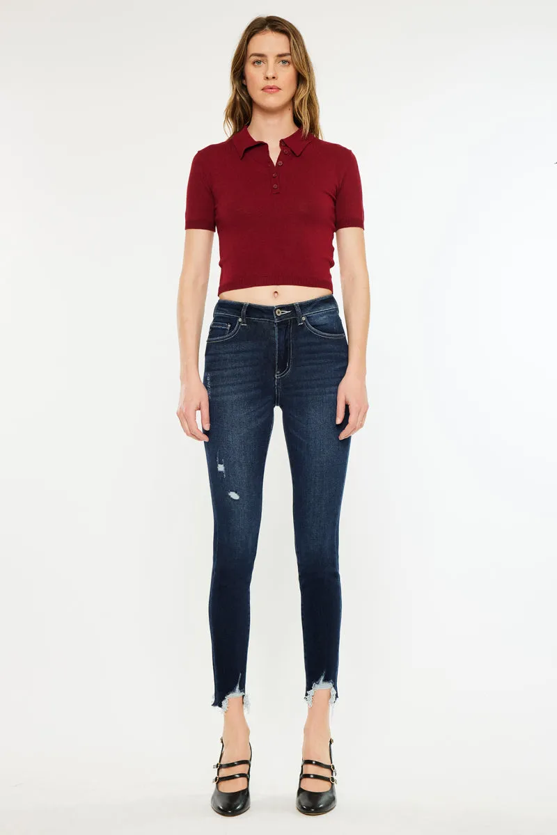 Astrid High Rise Ankle Skinny Jeans