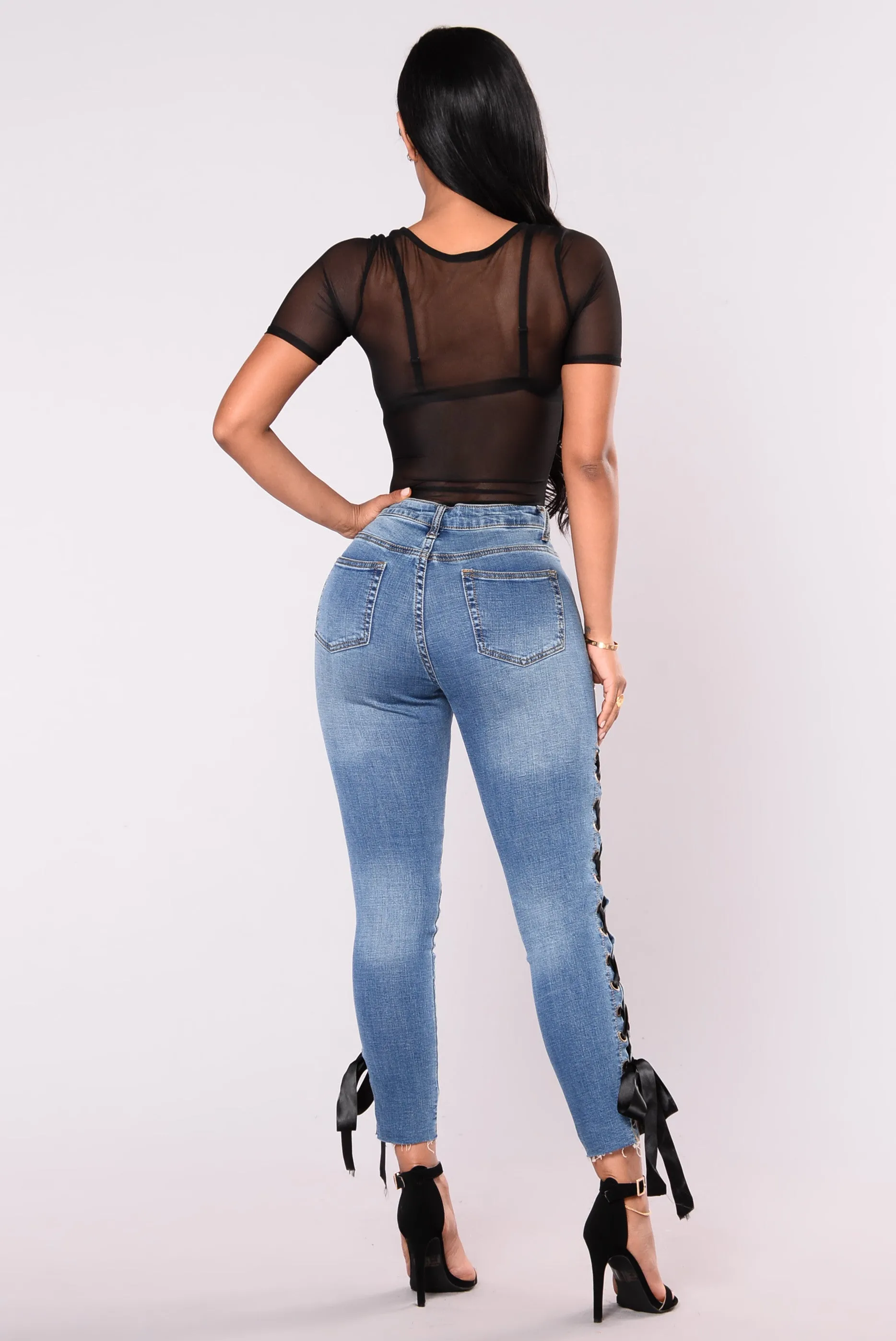 August Grommet Jeans - Light