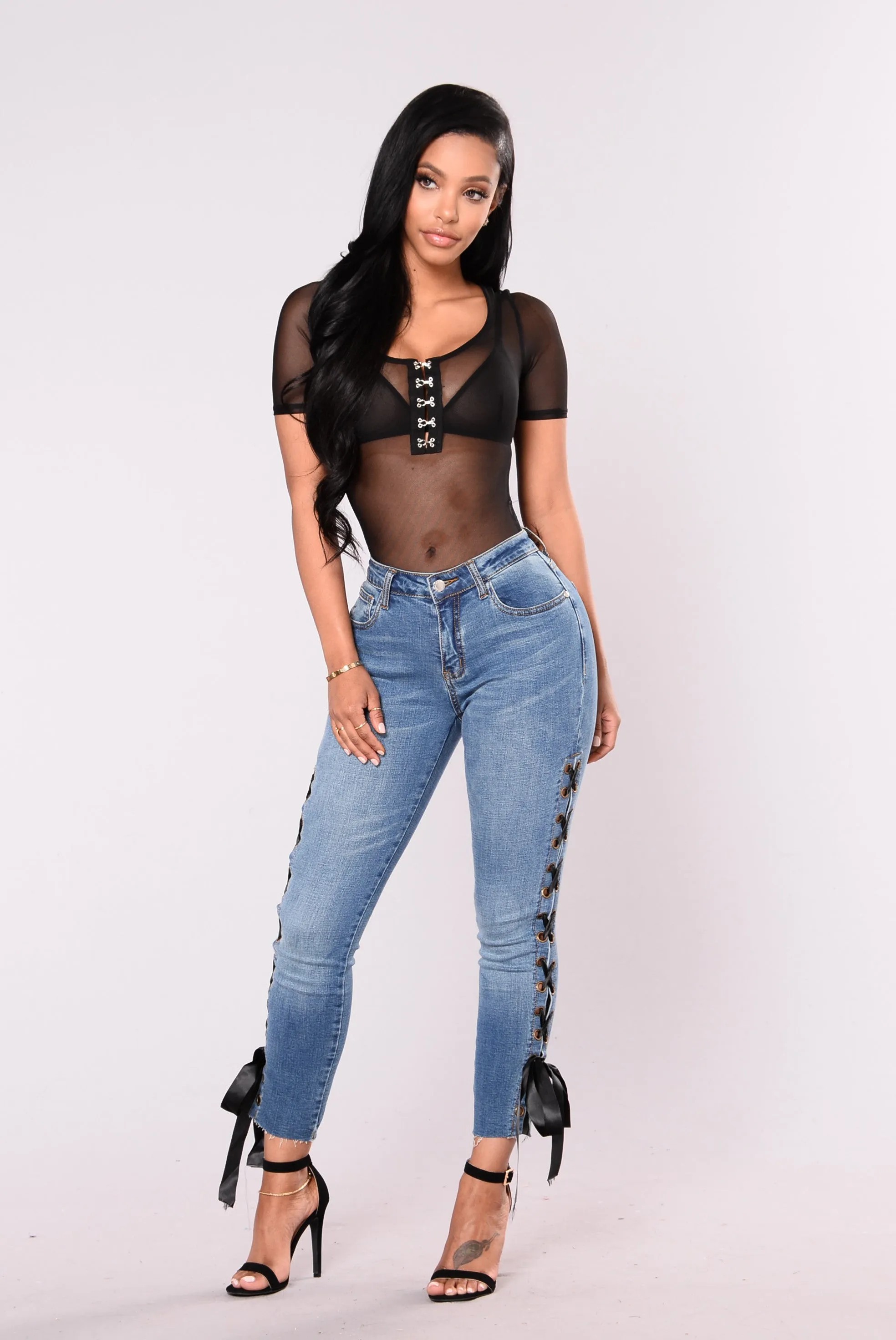 August Grommet Jeans - Light