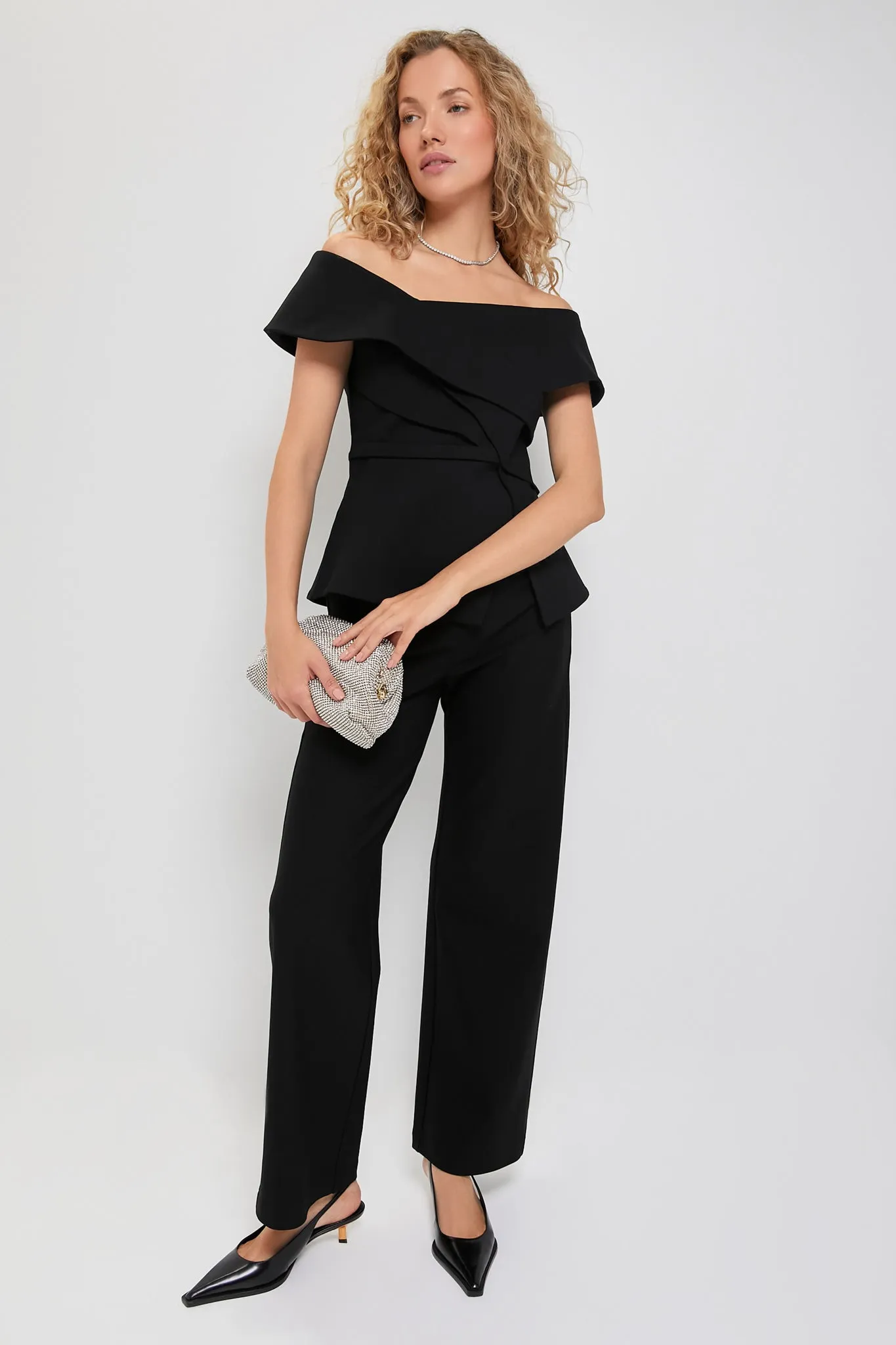 Black Ponte Madeline Pant