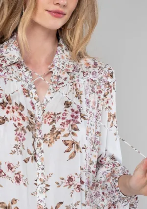 Floral Long Sleeve Blouse