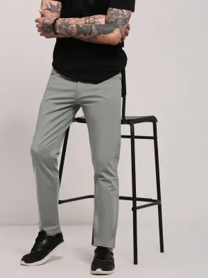 Men Grey Slim Fit Low-Rise Jeans