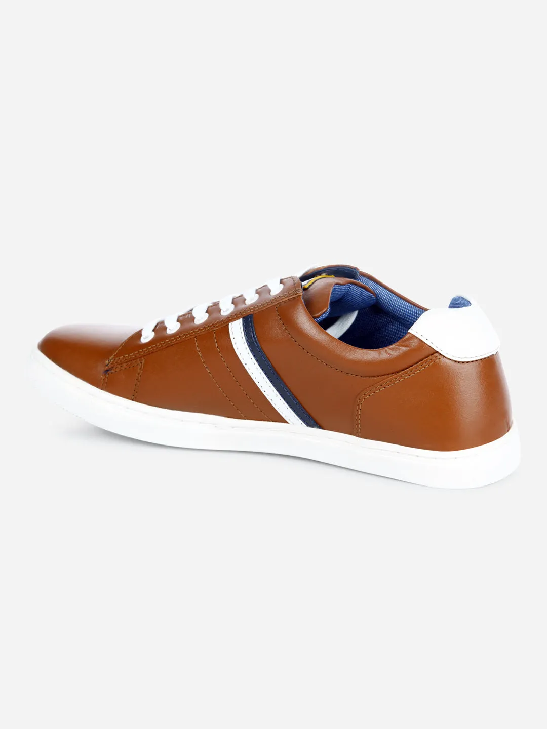 Men's Tan Lace Up  Casual Sneaker (ID3056)