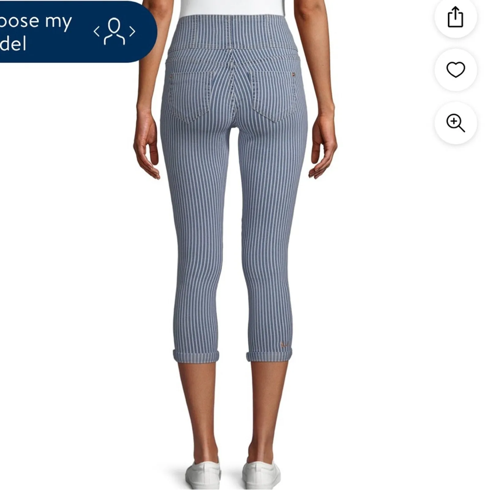 NOBO High Rise Sculpted Skinny Crop Jeans