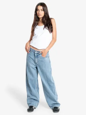 Tony Low Rise Big Baggy Jean - Vintage Timeworn Blue