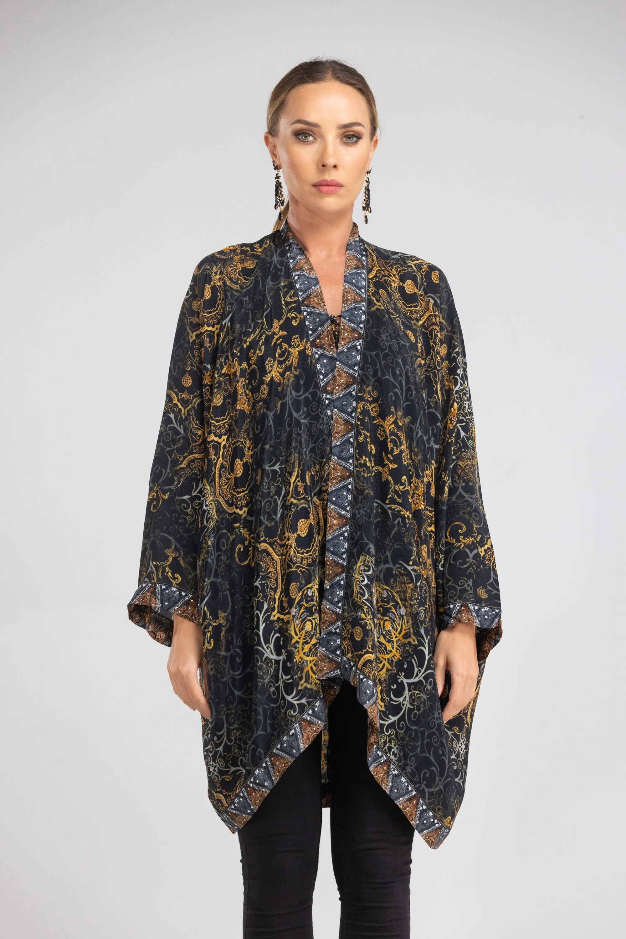 VALLETTA - KIMONO SHRUG (SHORT)