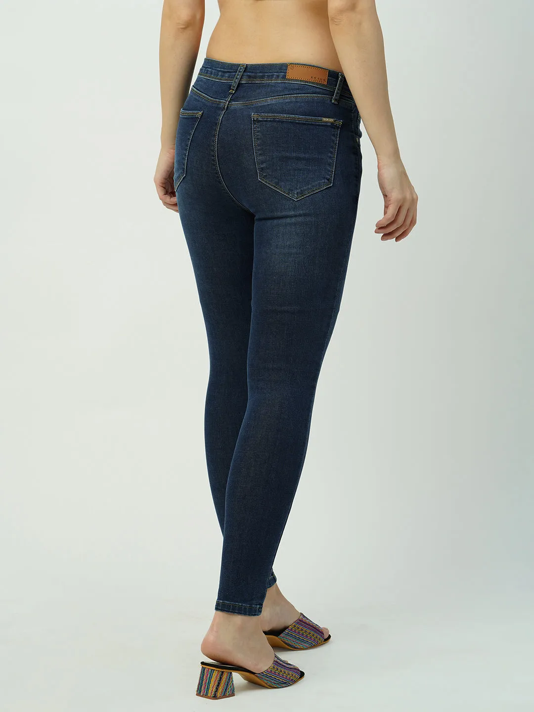 Women High-Rise Slim Skinny Jeans