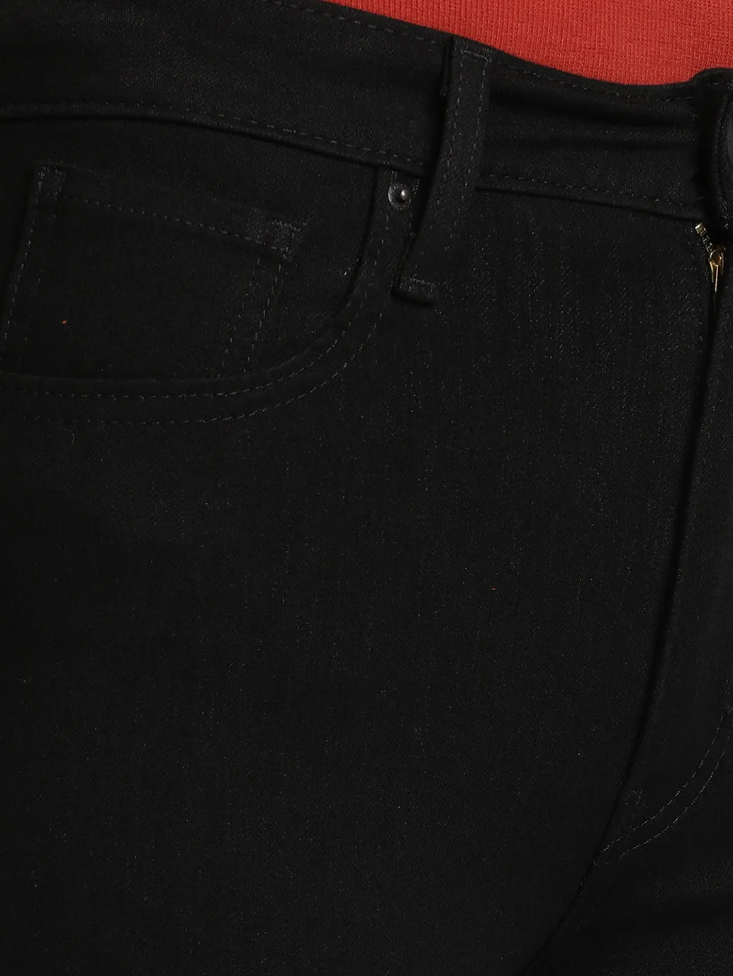 Women's Black Super Skinny Fit High Rise Jeans