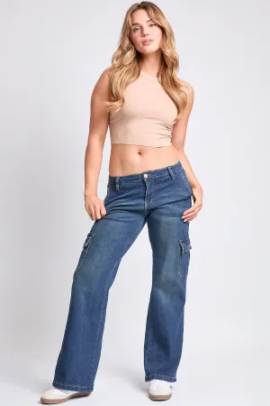 Women's Straight Leg Cargo Skater Jeans
